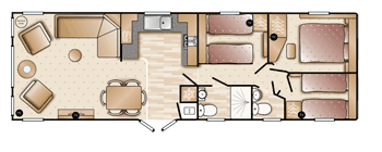 28' x 12' 2 Layout