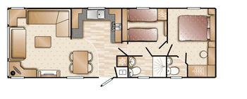 28' x 12' 2 Layout